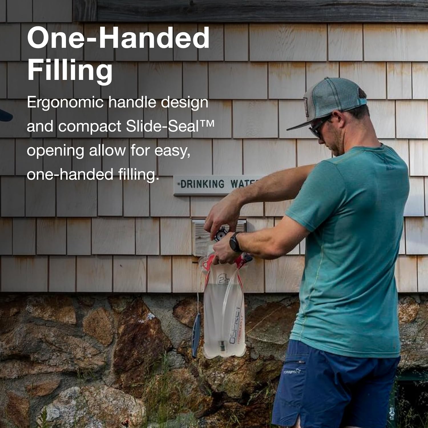 Osprey Hydraulics LT 2.5L Backpack Water Reservoir with Bite Valve - Image 3